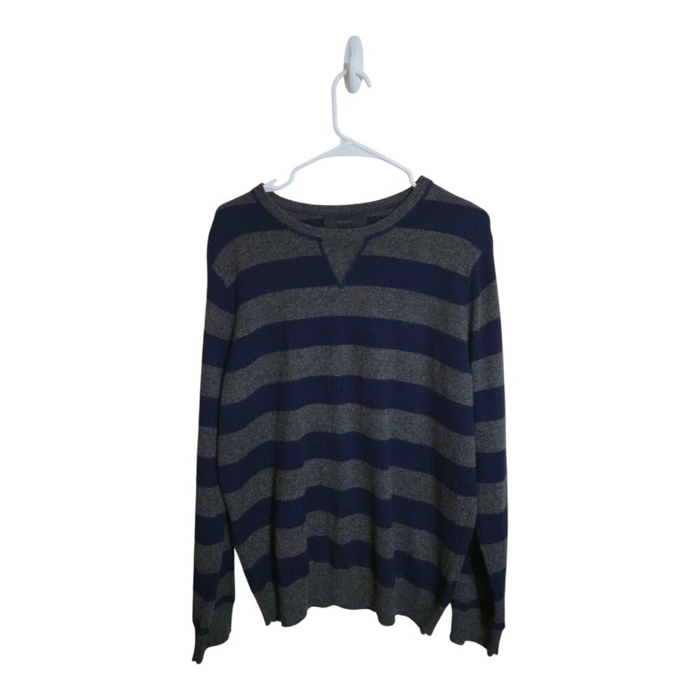 Wyatt Sweater Men L Multicolor Cashmere Preppy Career Grandpa Core Ivy League